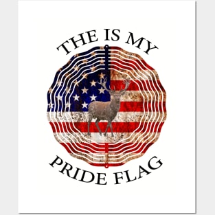 This Is My Pride Flag USA American 4th of July Patriotic Posters and Art